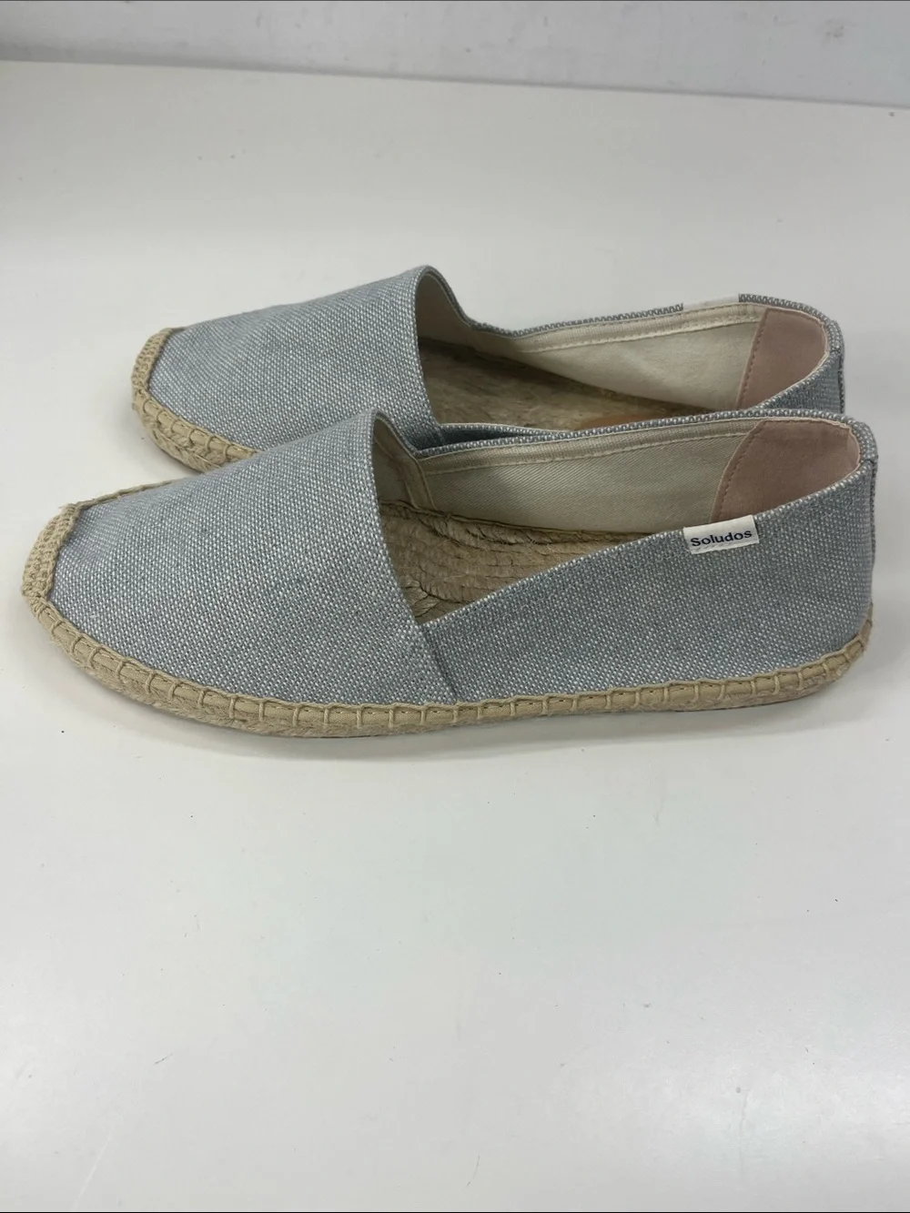 New Soludos Dali Canvas Espadrilles Women’s Slip On Flats in Chambray Size 9 - Picture 3 of 8